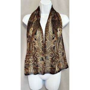 Scarf Multicolor Rectangle Women's 50"x10"‎